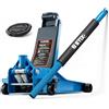STIX Automotive Equipment Sollevatore idraulico per autovetture PLN-01, capacità 3T, altezza di sollevamento 75-505mm, modello a doppio pistone