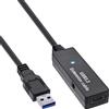 InLine Prolunga attiva InLine® USB 3.2 Gen.1, da spina USB-A a presa USB-C, 5 m
