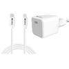 Sandberg Caricatore USB-C AC 20W UE + Lightning 1M
