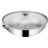 Lagostina Wok con coperchio 26 cm in acciaio inox Lagostina 12138042026