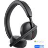 DELL Wireless Headset Pro - WL3024, con e senza fili, conversazione/musica, 20 - 20000 Hz, 182 g, cuffia con microfono, nero