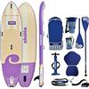 Aqua Skiffo Rivage Parma 11.0 Tavola da SUP gonfiabile con set 2 in 1 pagaia e kayak 335x86x15 cm
