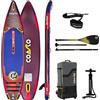 Coasto Set SUP gonfiabile Coasto Regent 11'8 Odyssey 355x86 cm ISUP con pagaia inclusa