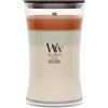 WoodWick Candela profumata | Candela Grande a Clessidra | Vanilla Embers | Regali Perfetti per Donne