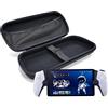 Hesupy Custodia da trasporto per Playstation Portal - Custodia protettiva rigida per console di gioco PS Portal, organizer da viaggio portatile, 33 x 14,5 x 7,5 cm, Nero , Custodia per Playstation
