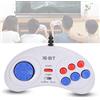 EIMSOAH Mini Gamepad Portatile Bianco da 16 Bit a 9 Pin con Funzione per il Controllo del Gioco Classico per i Fan di