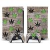 PDURMBUAB Nessuna Schiuma Nessuna Bolla Decal Skin Per PS 5 Disk Edition Console 2 Controller Vinile Cover Wraps Per PS5 Disc Version 46829