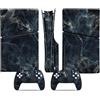 YLMKMVLCZC Pelle Decalcomania Per PS5 Slim Skin Disc Edition Console E Controller Vinyl Cover Skins Wraps Resistente Ai Graffi Compatibile No Shrinkage Forte Adesione 57278 Avvolgimento Della Pelle