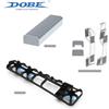 DOBE FOMIS ELECTRONICS DOBE - Il kit 3-in-1 per PS5 Slim viene fornito con staffa orizzontale PS5 SLIM, controllo intelligente della temperatura e dissipazione del calore efficiente, organizer per CD per videogiochi facile
