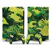 GALSOR Protettivo Decal Skin Per PS 5 Disk Edition Console 2 Controller Vinile Cover Wraps Per PS5 Disc Version 47751 Senza Bolle E Senza Residui
