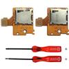 Partsatoz Confezione da 2 schede Micro SD Card Reader scheda di memoria TF slot di ricambio per Nintendo Switch NS 2017 Console HAC-SD-01 con strumento di apertura