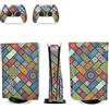 GALSOR Protettivo Per PS5 Skin Disc Edition Anime Console E Controller Vinile Cover Skin Wraps Per PS 5 Disc Version 88893 Senza Bolle E Senza Residui