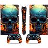 LNMLRBXEXZ Compatibile Con Adesivi Skin Per PS5 Slim Skin Disc Edition & Digital Console E Controller Vinyl Cover Skins Wraps Resistente Ai Graffi, Compatibile Con 52501 Avvolgimento(Disc Version)