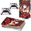 GALSOR Protettivo Per PS5 Skin Disc Edition Anime Console E Controller Vinile Cover Wraps Per PS 5 Version 49718 Senza Bolle E Senza Residui