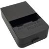 Generico Custodia protettiva console di gioco per Anbernic RG353V, custodia rigida per il trasporto, copertura protettiva, scatola organizzatrice, custodia da viaggio portatile per Anbernic RG353V (Nero)