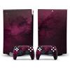 PDURMBUAB Nessuna Schiuma Nessuna Bolla Decal Skin Per PS 5 Disk Edition Console 2 Controller Vinile Cover Wraps Per PS5 Disc Version 15086