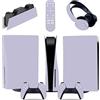 LNMLRBXEXZ Adesivo Skin Per PS5 Console Disc Edition & Digital Edition Sticker Vinyl Decal Cover Per Ps5 Controller & Charging Station & Headset & Media Remote 95158 Decalcomania Per Cover(Digital Edition)