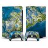 LNMLRBXEXZ Adesivo Skin Decal Skin Per PS 5 Disk Edition Console 2 Controller Vinile Cover Skin Wraps Per PS5 Disc Version 26475 Decalcomania Per Cover