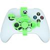 Generico Mini 3D printing Steering Wheel for Xbox Series S/X Game Controller Auxiliary Racing Steering Wheel Replacement Accessories (Green)