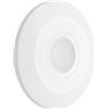 V-TAC Sensore di Movimento PIR Infrarossi 360° da Parete Bianco Max 1000W IP20 VT-81005