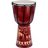 Ciffre 60 cm grande tamburo djembe tamburo bongo elefante marrone commercio equo e solidale suono superiore
