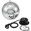 Eurolite 42109215 Sfera a Specchi 20 Cm con Motore Md 1015