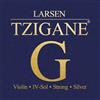 LARSEN STRINGS corde per violino anima in fibra multifilamento tzigana G argento forte