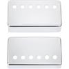 Banworks Coperture Humbucker metalliche chitarra 50mm (1,969) | Coperture Pickup Humbucker per Manico per Chitarra Elettrica Epiphone EPI/SQ/IBZ/PRS Confezione da 2 JT/SYQG-03 Cromo