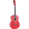 GEWA Miguel J F500043 Chitarra Classica, Rosso Trasparente