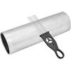 Gonetre con Guiro Instrument 32 × 16 × 11 durevole acciaio inossidabile metallo Guiro strumento a percussione musicale con raschietto
