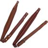 Walfront Kit Spallacci per Fisarmonica Cinture per Fisarmonica Regolabili Resistenti All'usura in PU per Fisarmoniche a Basso 16-120(caffè)
