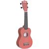 Stagg - Ukulele soprano, colore: Rosa