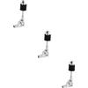 ibasenice 3pezzi Cymbals Stacker Supporto Per Piatti Da Percussione e Feltro Facile Da Installare e Compatibile Con Diverse Batterie Accessorio Per Strumenti Musicali