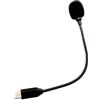 Yjcnelcr Microfono USB C a collo di cigno per computer USB C microfono per laptop esterno con collo d'oca conferenza