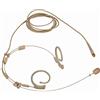 PROEL microfono headset Proel HCM12EK bi-aurale back-electret ambra con adattatori