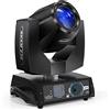 DELIBANG 7R 230W Teste Mobili RGBW LED Moving Head Beam 17 Gobos 16CH 8 Prismi Illuminazione Palcoscenico DJ Luci Faro DMX Controllo per Matrimonio Natale Halloween Carnevale Party Conservazione in Germania