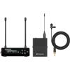 Sennheiser Sistema microfonico digitale portatile wireless UHF con lavalier omnidirezionale ME2 set EW-DP ME2 (Q1-6), Nero (700010)