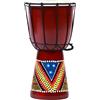 Ciffre Djembe - Bongo a tamburo colorato, 30 cm