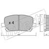 fri.tech. Kit pastiglie freno, Freno a disco fri.tech. 442.0