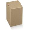 Generico 20X Avana 10x10x16 cm Scatola Bomboniera Pieghevole