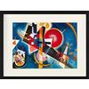 1art1 Wassily Kandinsky Poster nel Blù, 1925 Quadro in Cornice con Pregiato Passepartout | Immagini A Parete | in Una Cornice 80x60 cm