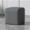 HGFE Trasforma il tuo spazio abitativo con la versatile poltrona ottomana 5 in 1 a cubo, impilabile con ruote girevoli e sgabello quadrato in tessuto tecnologico per soggiorno/sala da pranzo
