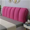 ZCXRYFL Cuscini Testiera Letto Matrimoniale Singolo Una Piazza E Mezza Copri Testata Letto Imbottita, Schienale Letto Grandi Cuscino da Lettura Anti-collisione Copripiumino Lavabile(135x60cm,Pink)