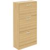 Vida Designs Home Discount 3 cassetti Scarpiera Scarpiera di archiviazione Organizzatore Pull Down mobili in Legno Wood Unit, Pin