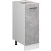 Vicco Colonna dispensa cucina R-Line, Calcestruzzo, 30 cm
