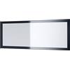 Vladon Specchio Lima, Specchio da Parete con Cornice Moderna, Bianco Lucido (139 x 55 cm)