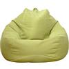 Aaphnue Ghopy - Fodera per pouf a forma di pera (senza imbottitura). gigante adulti e bambini, in tessuto, poltrona da salotto, interni ed esterni, misura XXL (100 x 120 cm