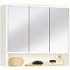 Jokey - Armadietto a specchio Lymo, colore: Bianco