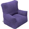 Ready Steady Bed Bambino Poltrona a Sacco in Velluto a Coste, Divano per Bambini per Giochi con Sedile Morbido, Design Ergonomico Sedia a Sacco per Toddler, Comodi Mobili pouf per bambini (Porpora)