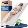 Dinaflex MATERASSO SOTTOCOSTO 110X195, ALTO 11,5 CM ORTOPEDICO E ANALLERGICO, POLIURETANO ESPANSO WATERFOAM LINEA EXTRA COMFORT, MATERASSO TRASPIRANTE, DENSITÀ' 30.